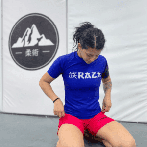 Rashguard Azul Raza – Camiseta de Compresión para Jiu-Jitsu
