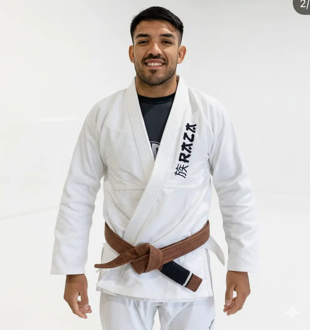 Gi Blanco Raza– Kimono de Jiu-Jitsu Brasileño