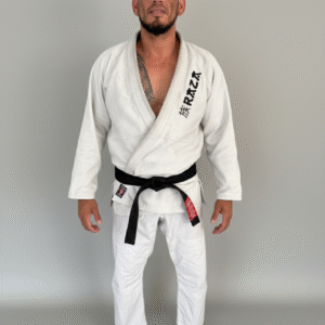 Gi Blanco Raza– Kimono de Jiu-Jitsu Brasileño